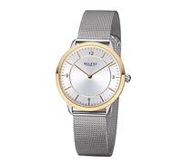 REGENT Damen-Armbanduhr analog Quarz Edelstahlband BA-523