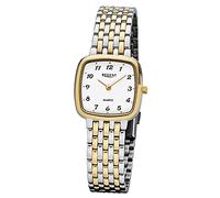 Regent Damen-Armbanduhr Elegant Analog Stahl ionenplattiert gold-Armband silber gold Quarz-Uhr URF1049