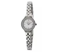 Regent Damen Armbanduhr F-1669 Edelstahl mit Glitzersteinchen