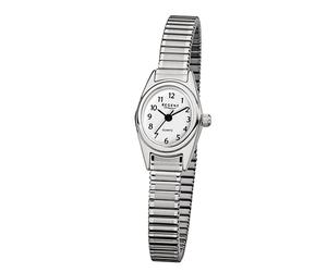 Regent Damen Armbanduhr F-262 Edelstahl Zugband