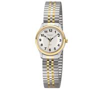 REGENT Damen-Armbanduhr mit Zugband Zweifarbig BA-887