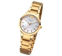 Regent Damen Solaruhr Analog Metallarmband gold URF1536