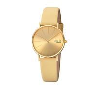 REGENT - Damenarmbanduhr Edelstahl Regent BA-893 mit Lederarmband