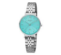 Regent Damenuhr F-1495 Quarz Ø32 mm Stahl Mineralglas Druckfaltschließe silberfarben