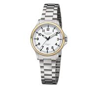 REGENT Damenuhr Unisex Titan mit Gliederarmband Analog 10 ATM Saphirglas 3287.91.99
