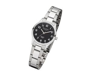 Regent Edelstahl Damen Uhr 2253412 Quarzuhr Armband silber UR2253412