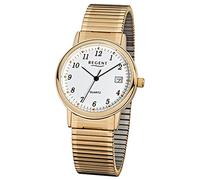 Regent Herrenarmbanduhr F707 Edelstahl Zugband