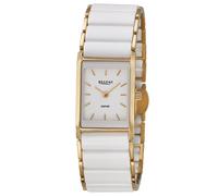 Quarzuhr REGENT, gold (weiß, goldfarben), Armbanduhren, Damen, Armbanduhr, Damenuhr, analog (11732826-0) weiß, goldfarben