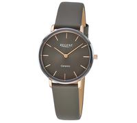 Regent F1587 Damenuhr Edelstahl/Keramik Ø 34 mm