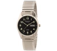 REGENT Herren Uhr anthrazit / silber, Größe One Size, 4236721 Anthrazit / Silber One Size