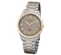 Regent Herren Armbanduhr 1310.91.92 F-1107 Titan gold IP