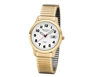 Regent Herren Armbanduhr 1753.45.99 F-1017 Zugband