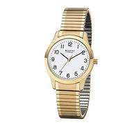 Regent Herren Analog Quarz Uhr mit Edelstahl Armband 11300027