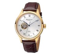 Regent Uhren 1150104 Herren-Armbanduhr Automatik Open Heart