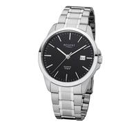 Regent Herren Armbanduhr F-1012 Edelstahl