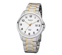 Regent Herren Armbanduhr F-1014 Edelstahl bicolor