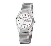 Regent Herren Armbanduhr F-292 Edelstahl Zugband