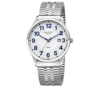 REGENT Herren-Armbanduhr mit Zugband Gut Ablesbar F-1573