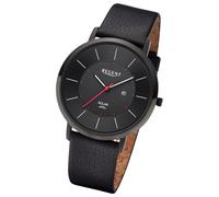 Regent Herren Solaruhr Analog Lederarmband schwarz UR1114106