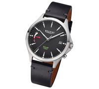 Regent Herren Solaruhr Analog Lederarmband schwarz URF1550