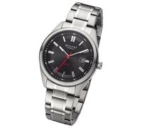Regent Herren Solaruhr Analog Metallarmband silber URF1540
