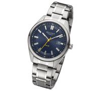 Regent Herren Solaruhr Analog Metallarmband silber URF1541