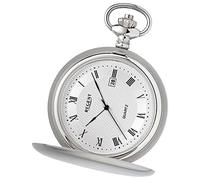 Regent Herren Taschenuhr Analog Gehäuse silber URP749