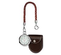 REGENT Herren-Taschenuhr Analog P-39 mit Ledertasche URP039 Analoguhr