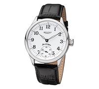 REGENT Herren Uhr GM-2117 Lederband Armbanduhr Lederarmband Analog schwarz URGM2117 Analoguhr