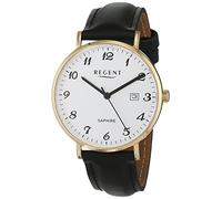 Regent HerrenArmbanduhr Analog Quarz Leder 11100296