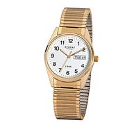 Regent Herrenarmbanduhr Edelstahl 1195.45.99 Zugband F293