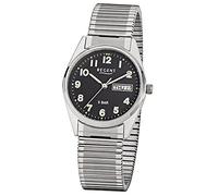 Regent Herrenarmbanduhr F291 Edelstahl Zugband F291