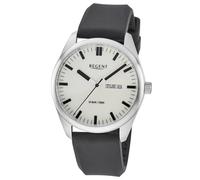 Regent F-1588 Herrenuhr Gut Ablesbar Edelstahl/Grau
