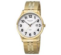 REGENT Herrenuhr mit Zugband Goldfarben F-1574