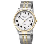 REGENT Herrenuhr mit Zugband Zweifarbig F-1575