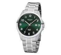 REGENT Herrenuhr Stahl 39mm 10 Bar Datum Mineralglas F-1422