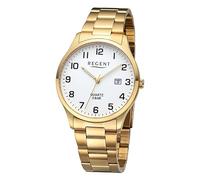 Quarzuhr REGENT "F1418 - 18554599" Armbanduhren goldfarben Herren Quarzuhren (10660459-0)