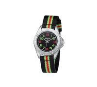 Regent Jungen Analog Quarz Uhr mit Textil Armband 12400320
