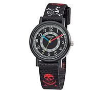 Regent Armbanduhr schwarz rot weiß F-950 Kinder Analog-Quarzuhr URF950