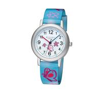 REGENT Kinderuhr Aluminium ⌀30mm Stoff/Textil-Uhrband F-1478