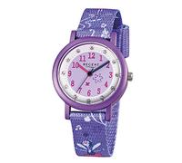 REGENT - Kinderuhr Regent F-486 in lila mit Fee und Stoffarmband
