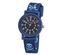 REGENT - Kinderuhr Regent F-951 mit Piraten Motiv im Textilarmband