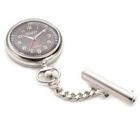 REGENT Herren Schwesternuhr apfel / rot / schwarz / silber, Größe One Size, 4044544 Apfel / Rot / Schwarz / Silber One Size