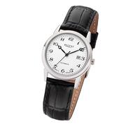 Regent Lederband Damen Uhr GM-2114 Armbanduhr Automatik schwarz URGM2114