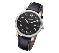 Regent Lederband Herren Uhr GM-2104 Armbanduhr Automatik schwarz URGM2104