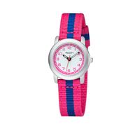 Regent Mädchen Analog Quarz Uhr mit Textil Armband 12400315