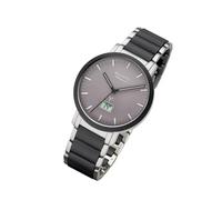 Regent Metall Herren Uhr FR-253 Armband-Uhr schwarz silber Funkuhr URFR253