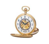 Regent Herren Taschenuhr Savonnette Skelett 53 MM Mechanischer Handaufzug Arabische Zahlen P-706