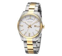 Regent 11160258 Quarzuhr für Herren Zweifarbig