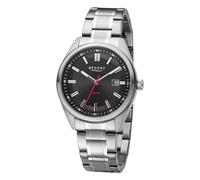 REGENT Solaruhr Edelstahl 40mm Metallband F-1540 (anthrazit)